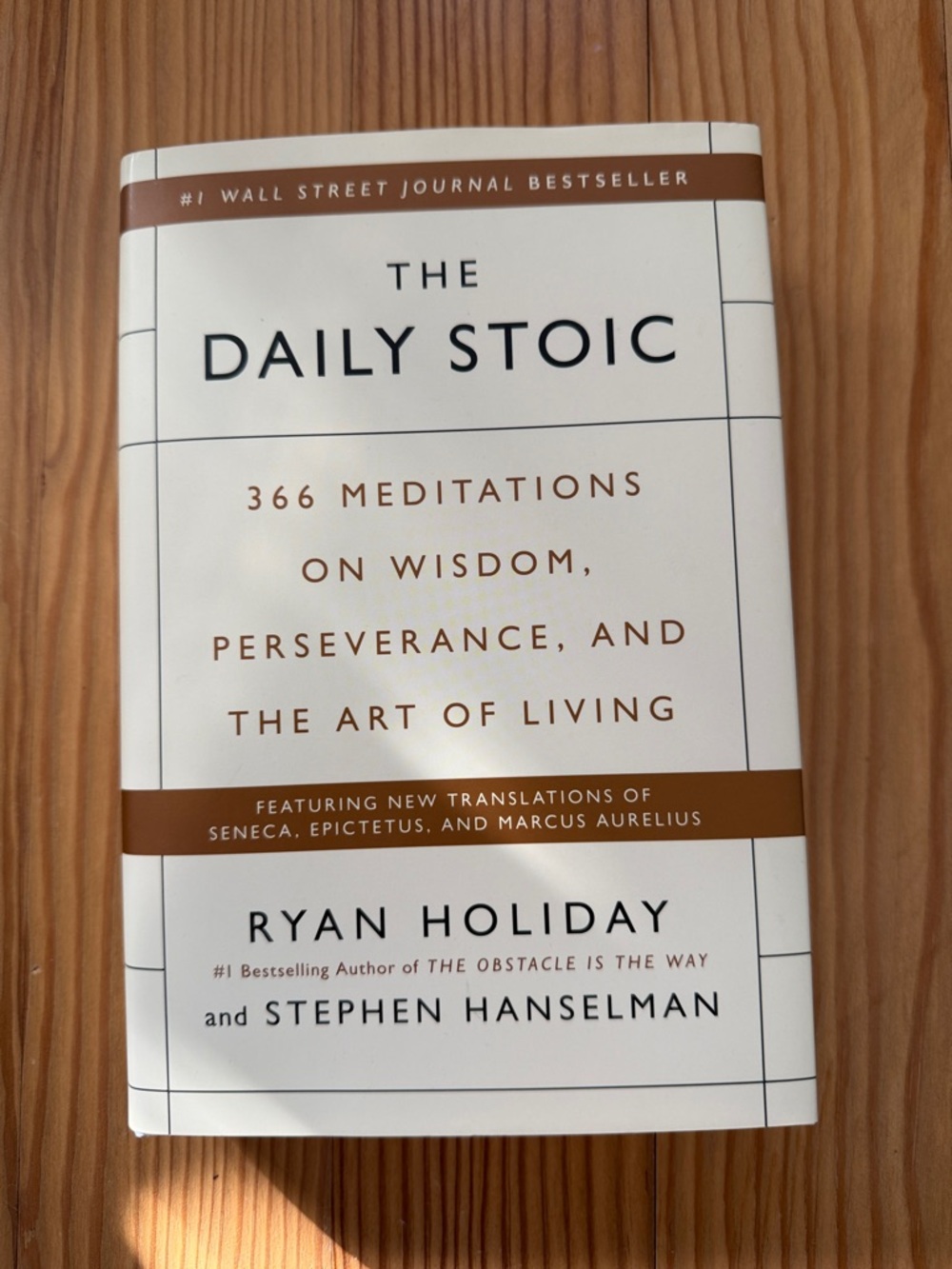 brand new The Daily Stoic hardcover